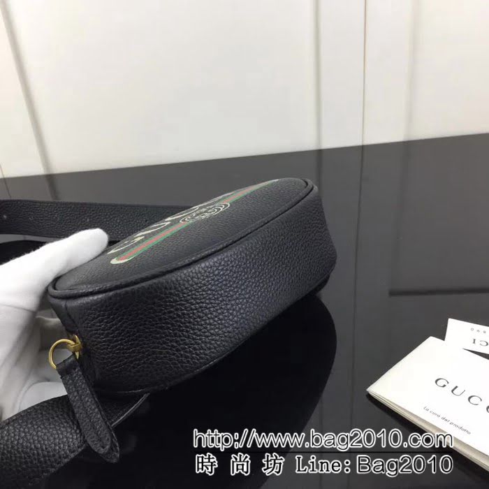 GUCCI古馳頂級原單 新款專櫃品質 實物實拍 476434印花 克色腰包 HY1106